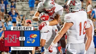 Nicholls State vs Kansas Football Highlights 2018  Stadium [upl. by Nyluqcaj]