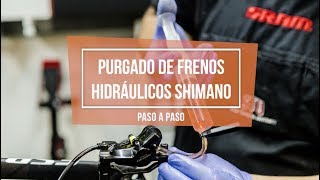 Purgado de frenos Shimano paso a paso [upl. by Greene]