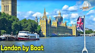 Thames River Cruise  Experience London from a Boat [upl. by Gwendolin]