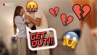 BREAK UP PRANK on GIRLFRIEND  SHE CRIED [upl. by Hermie894]