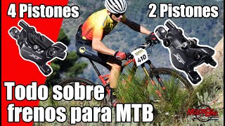 Frenos MTB ¿2 o 4 Pistones ❓ [upl. by Notlit]