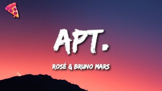 ROSÉ amp Bruno Mars  APT Lyrics [upl. by Stultz47]