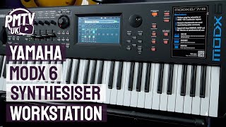 Yamaha MODX6 Synthesizer Workstation  Overview amp Demo [upl. by Poulter]