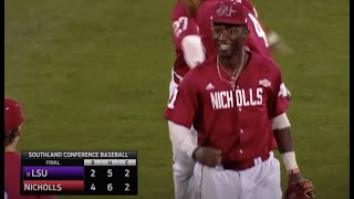 Nicholls Baseball 201920 Rewind  Colonels vs LSU MiniMovie [upl. by Tolmach]