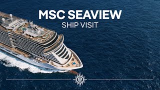 MSC Seaview  Ship Visit [upl. by Tranquada984]