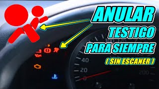 Quitar luz airbag activada 👉  FUNCIONA 100 [upl. by Clement]