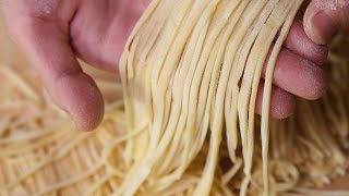 Homemade Noodles StepbyStep Guide [upl. by Henning]