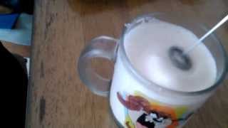 Aerolatte Review Frothing Cold Milk In Under 1 Minute [upl. by Boothman]