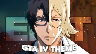 Aizen x Urahara  GTA IV Theme Edit [upl. by Marlea]