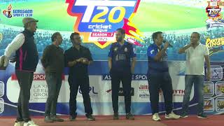 GSC 45 CRICKET LEAGUE SEASON  7 2025 CHALLENGERS VS BLASTERS MATCH  19 [upl. by Ynor501]